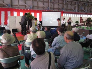 内容は赤松の改作です。国分寺盆栽部会の平松さんも協力しています。